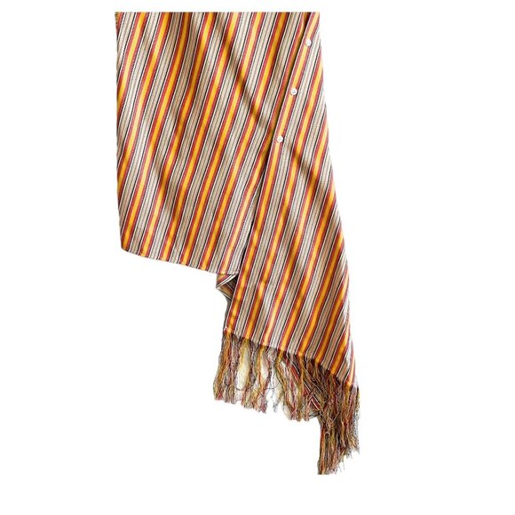 Monse Stripe Deconstructed Dress, Cotton Blend, Size 2, New with tag - Picture 9 of 16